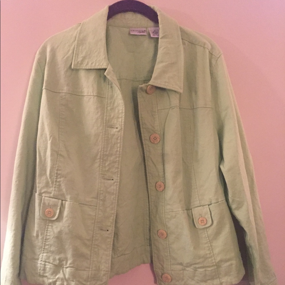 Kim Rogers Green Jacket